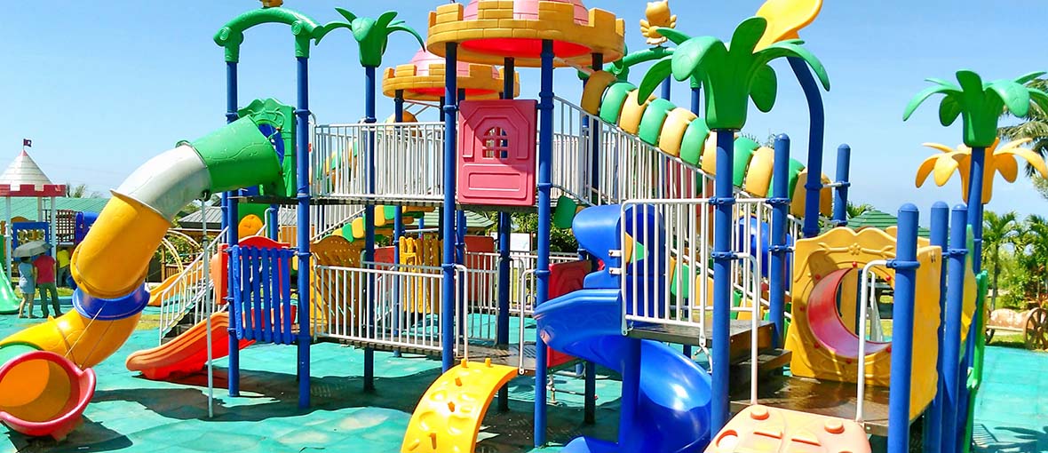 Resort kids playground