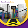Bettaplay indoor adventure Ninja course for kids playing indoor playground equipment