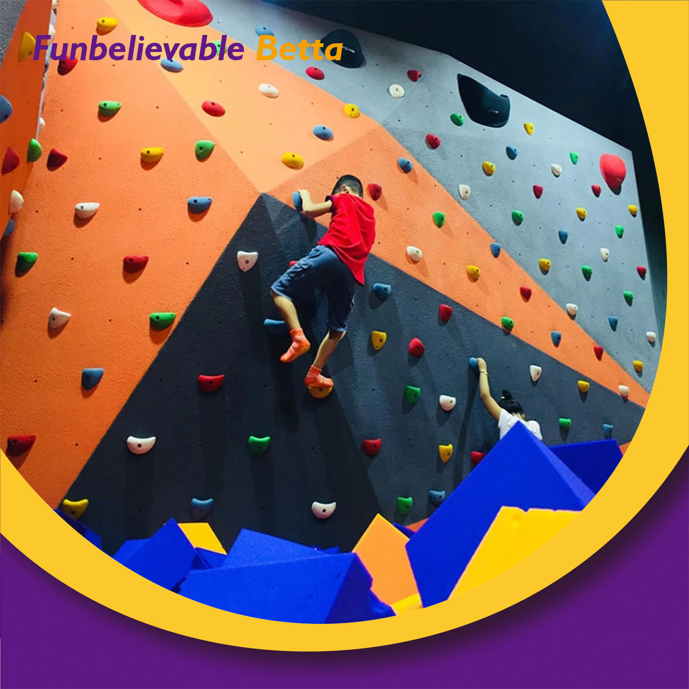 Bettaplay Trampoline Park Bouldering Climbing For Trampoline Park For Kids For Sale