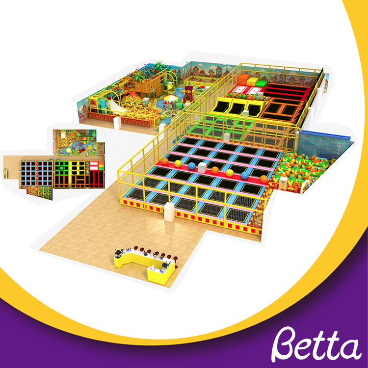 Bettaplay Indoor playgound with foam pit commercial trampoline park.jpg