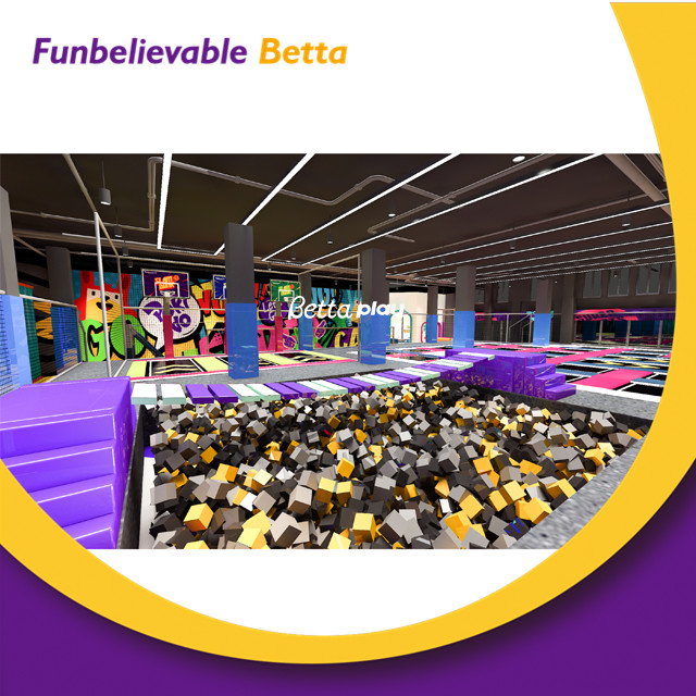 Bettaplay Professional Trampoline Park Commercial Indoor Playground Equipment For Sale