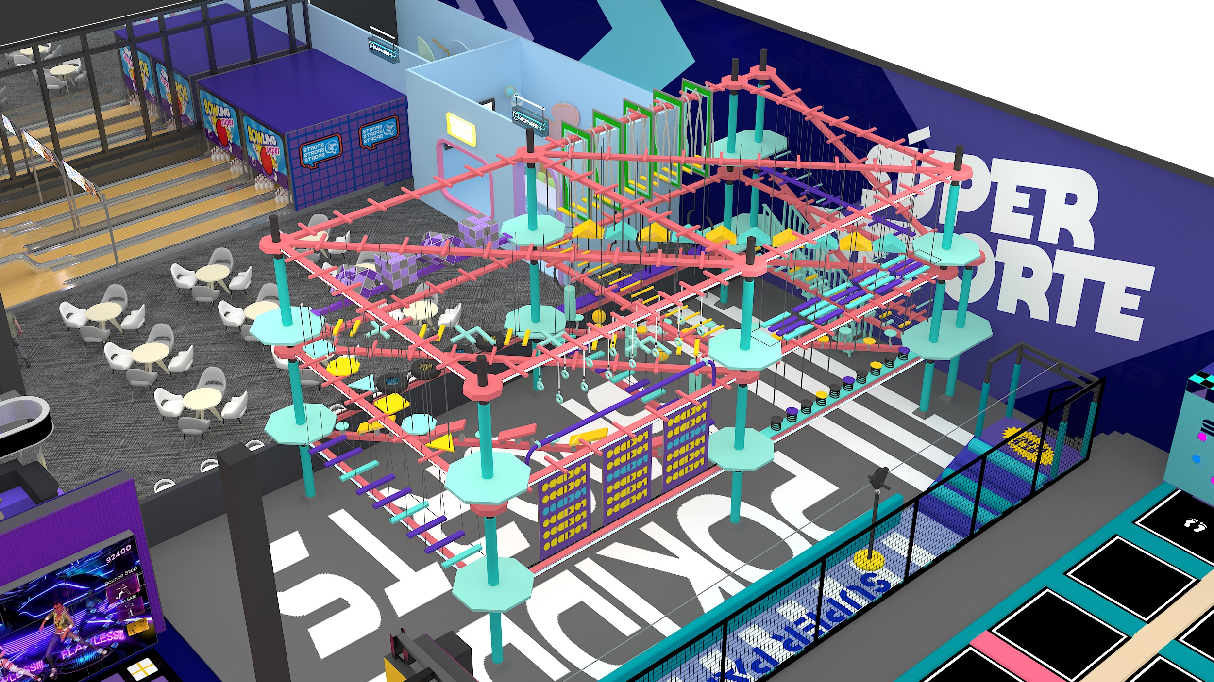 indoor trampoline park indoor trampoline park