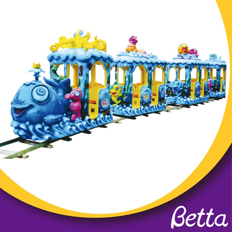 Bettaplay Outdoor Theme Park Amusements Rides Electric Train For Sale