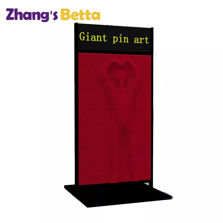 Bettaplay Customize High Quality Kid Indoor Interactive Pin Art Game Kids Interactive Gaint Pn Art Game Indoor