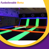 Bettaplay Fluorescent Indoor Playground For Kids Entertainment Mall Custom Design Indoor Trampoline Commercial Park