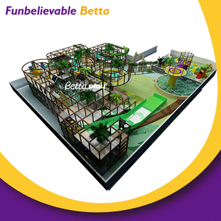 Bettaplay Custom Design Commercial Amusement Park Indoor Trampoline Park 