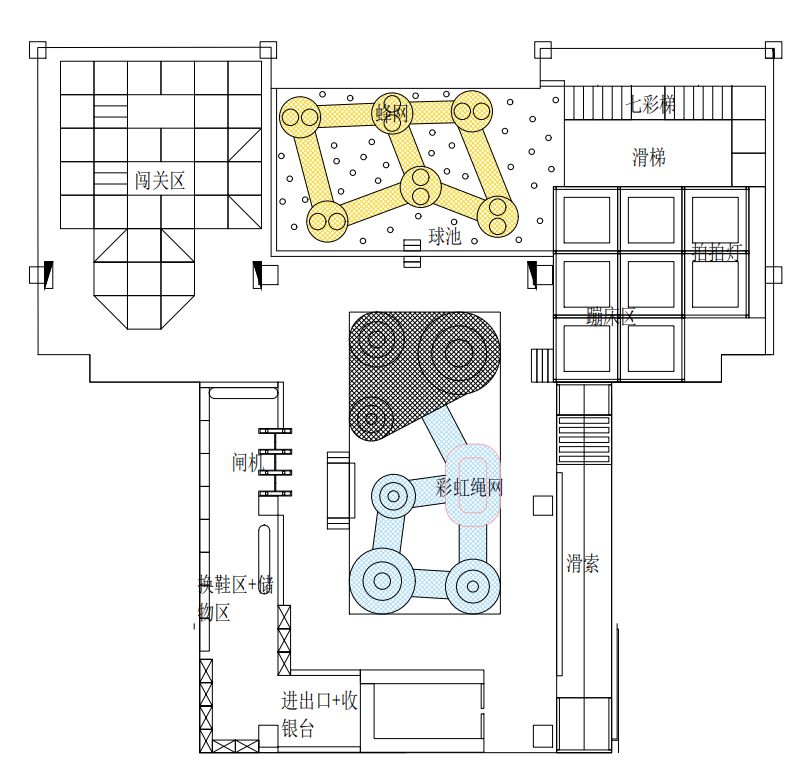 indoor playground trampoline area ScreenShot_2025-10-30_143721_373