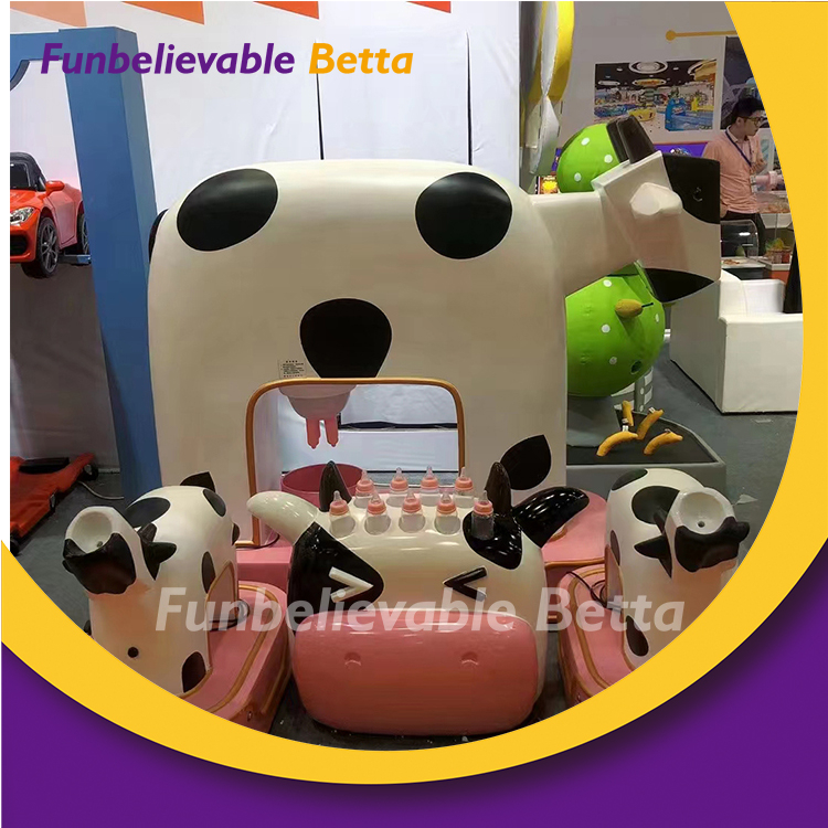 Bettaplay Indoor Playground Kids Interactive Game Cow Role Play Farm Softplay Kids Playground for Kindergarten