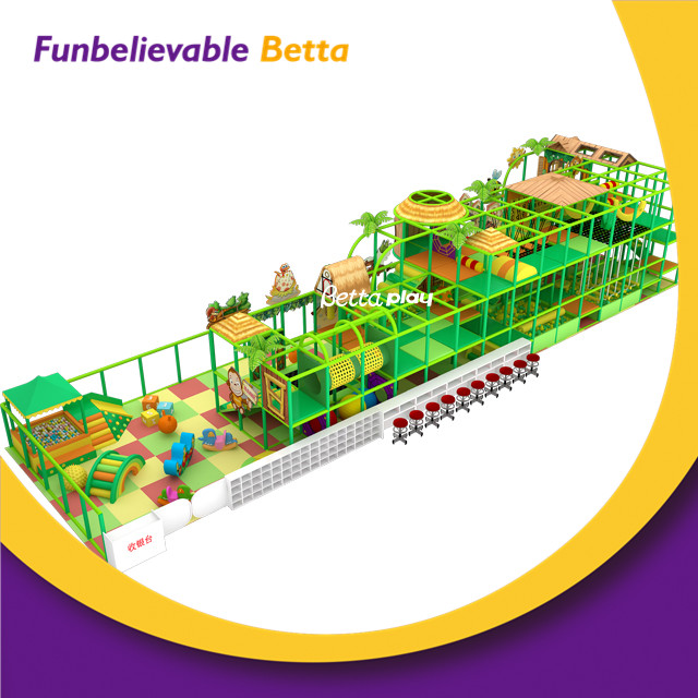 Bettaplay High Quality Kids Space Theme Indoor Playground with Big Slides for Sale
