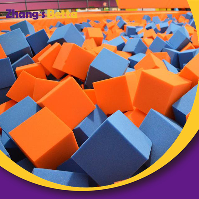 Customized High Density Foam Cubes for Foam Sponge Gymnastic Foam Pit Cubes