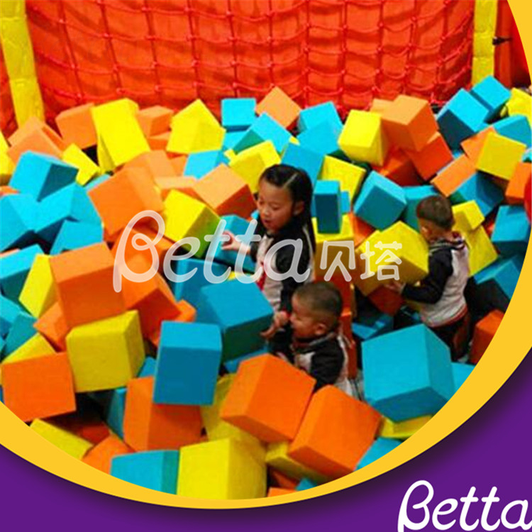 Wholesale Colorful Foam Blocks Trampoline Park Foam Pit Cubes 