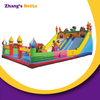 Cartoon Theme Outdoor Inflatable Castle with Slide