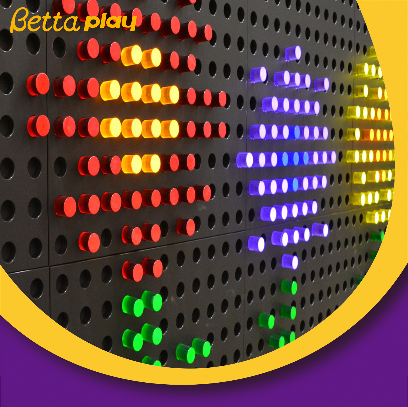 Bettaplay DIY Giant Light Bright Wall for Rental