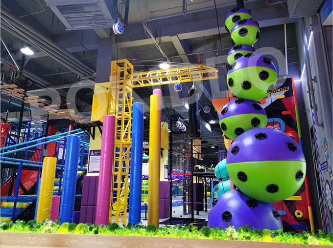 What are the general trends that trampoline parks will enter into a new development cycle? 