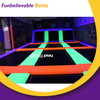 Bettaplay Glow Indoor Sports Adults Fun Park Commercial Trampoline Park Equipment for Indoor Playground 