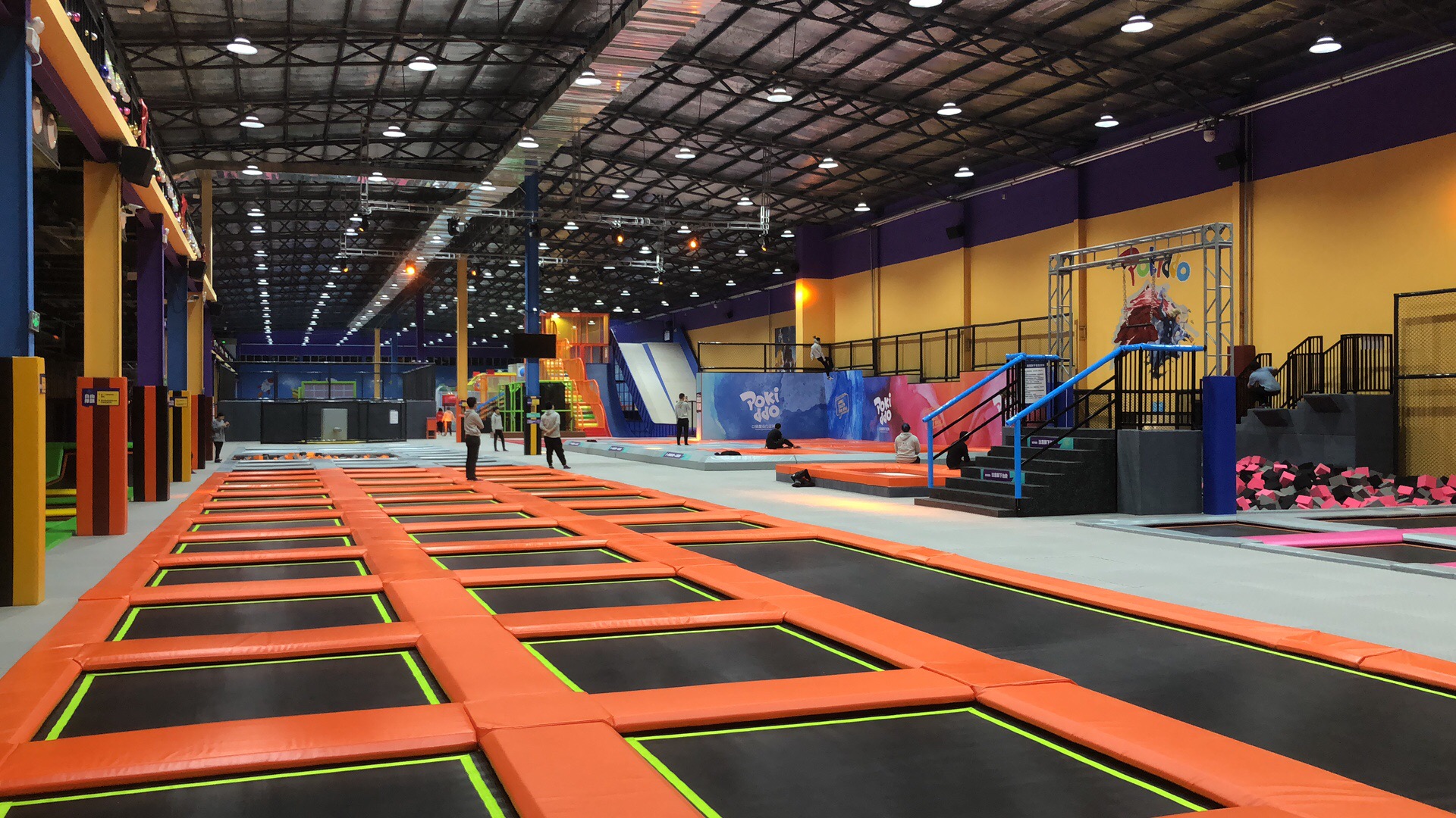 indoor trampoline