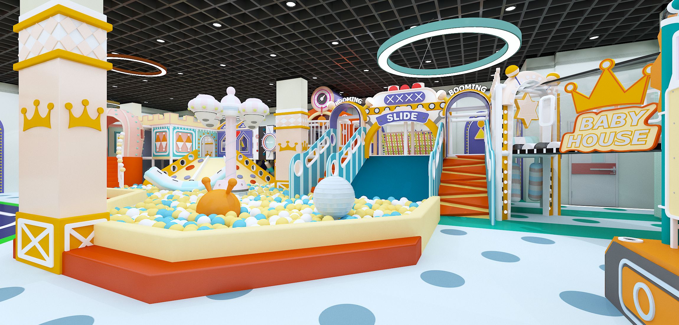 How to choose equipment for a small indoor playground