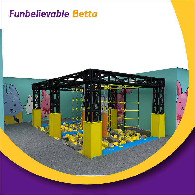 Bettaplay Indoor Slide Playground Ball Pit Kids Play Equipment Ninja Course Game Supplier