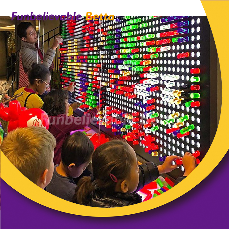 Bettaplay Customize Rainbow Wall Game Indoor Interactive Game Kids Interactive Rainbow Bar Wall Game Kids