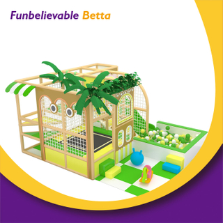 Bettaplay forest style Kids And Toddler Naughty Castle Green Playground Indoor Equipment Soft Play Playground For Sale