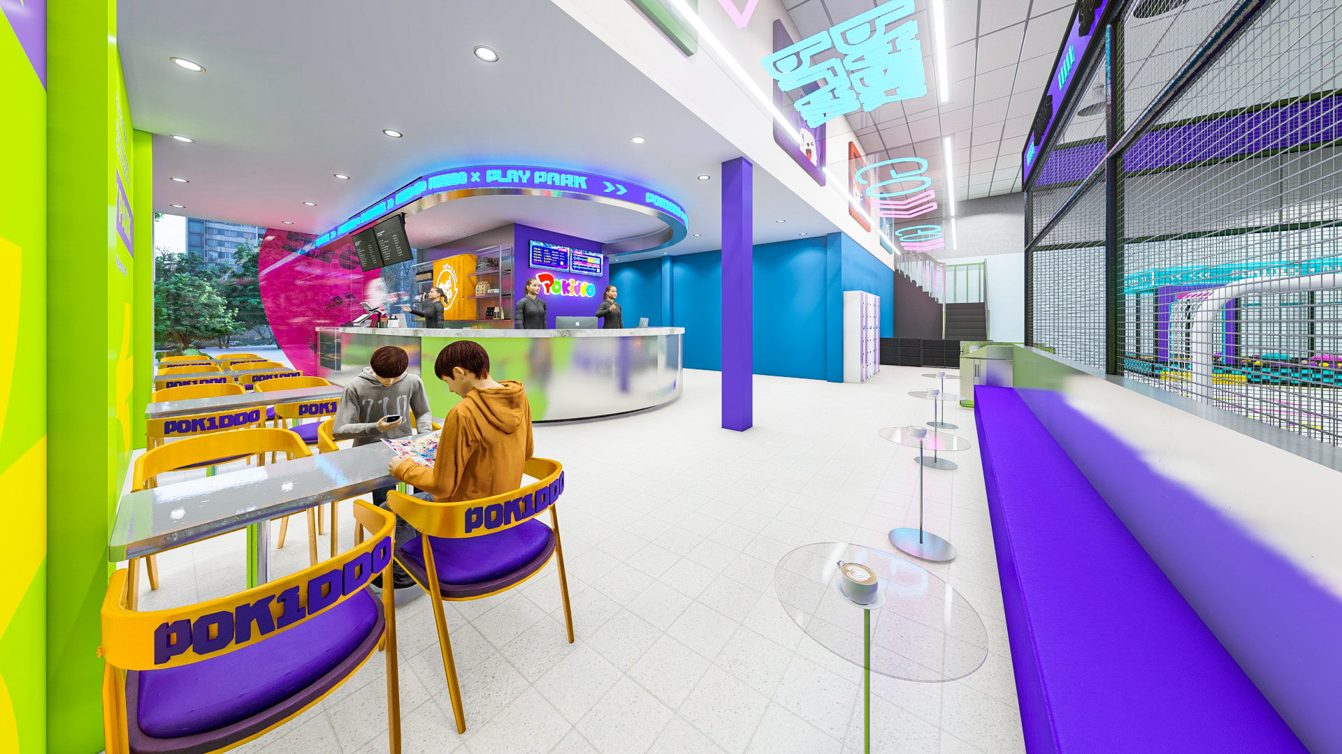 indoor playground equipments