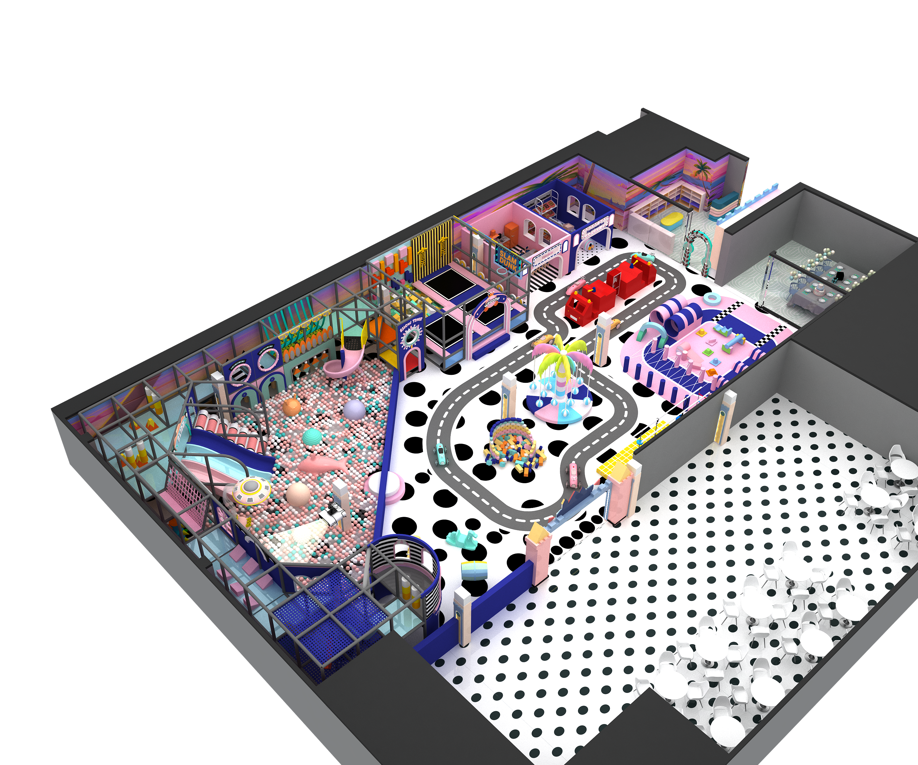 Kids amusement park