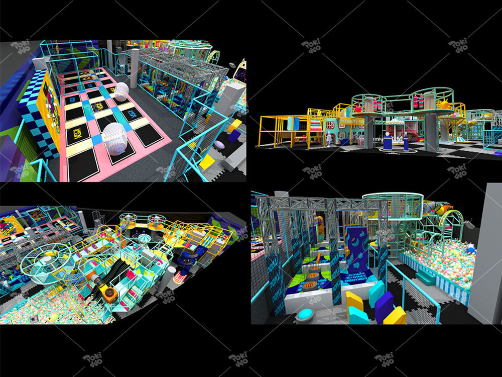 parque infantil interior comercial