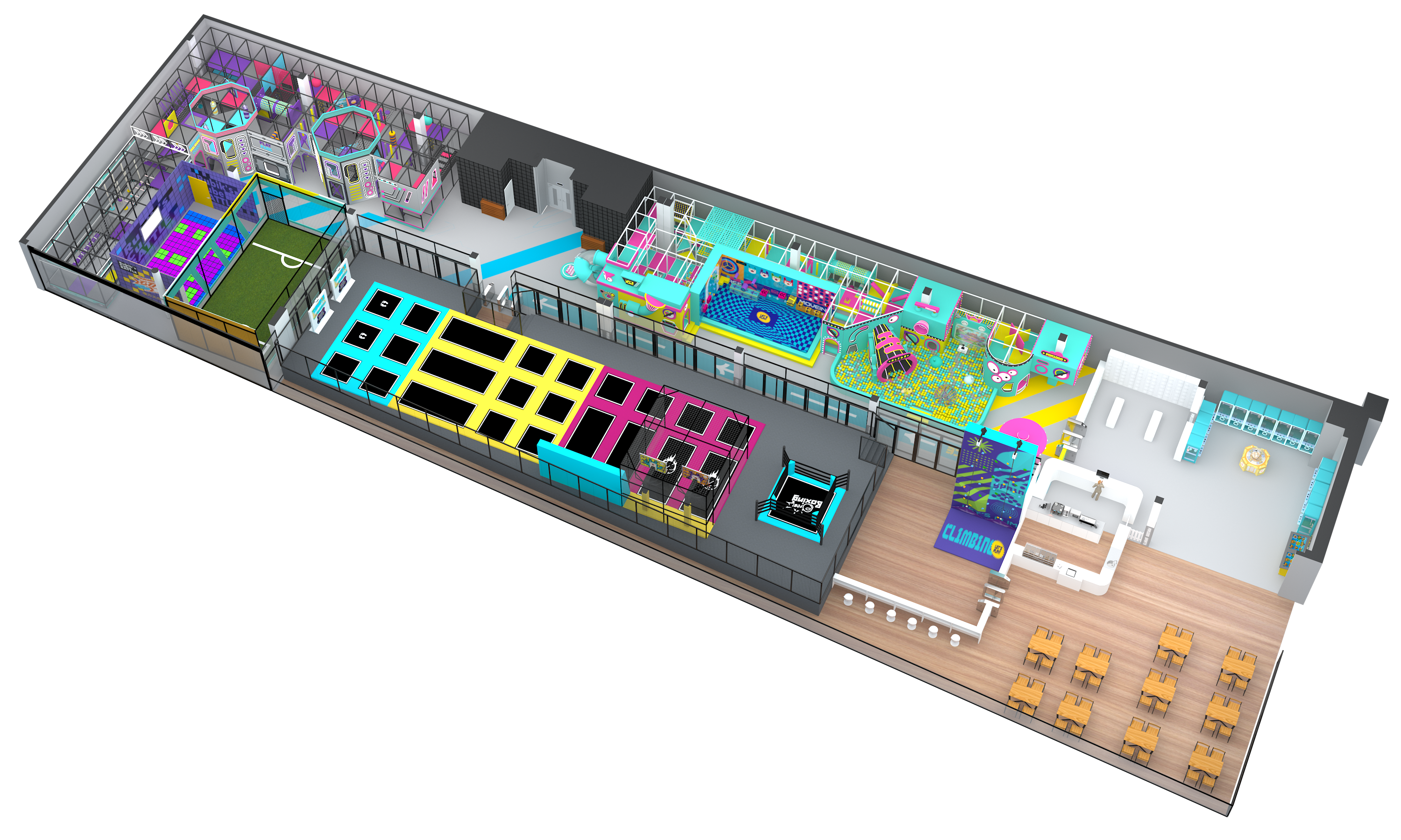 Indoor amusement park