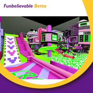 2600 sqm Custom Themed Indoor Children's Playground Soft Play Equipment Slide 