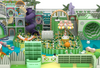 Bettaplay 300SQM Modern Indoor Playground 300SQM Toddler Soft Ball Pit with Slides Kids Zone
