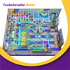 Bettaplay 2500 SQM Indoor Kids' Comprehensive Playground Large Indoor Slides Carnival Attractions Parkour Training Equipment