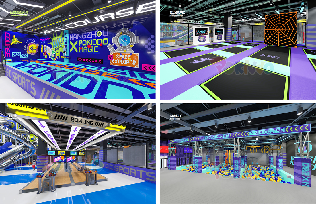 indoor commercial playground slide manufacturer
