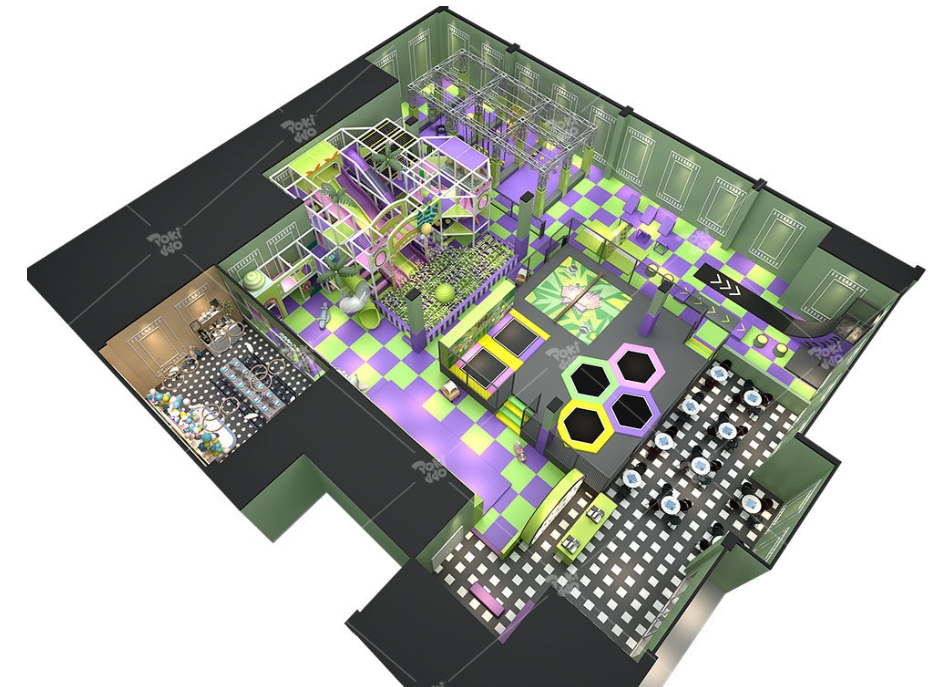 indoor trampoline park