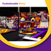 Bettaplay 437 SQM Vibrant Orange Astronaut-themed Indoor Playground Trampoline Ninja Obstacle Course Adventure