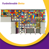 BetTaplay 420 Sqm colorido laberinto interior Playground Obstáculos modulares Cursos Vibrant Structures