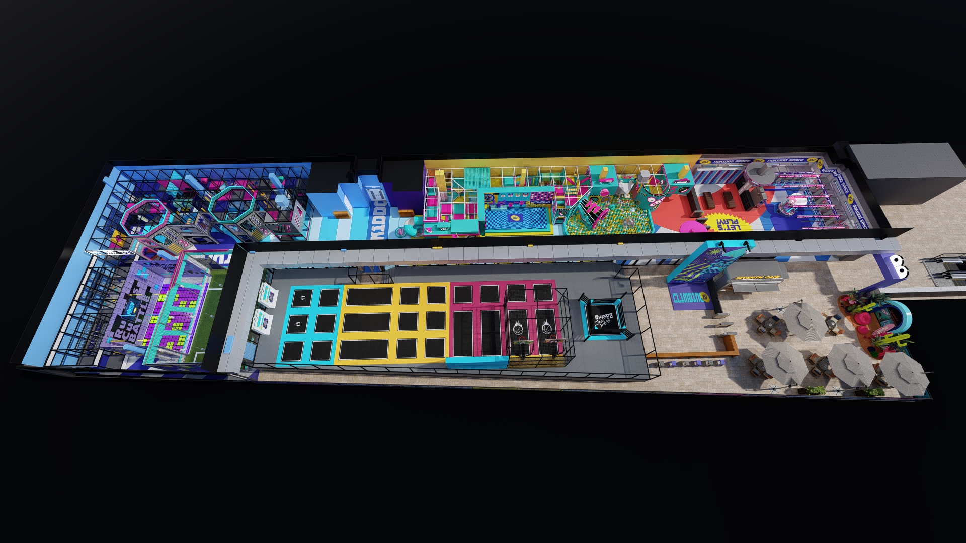 Indoor amusement park