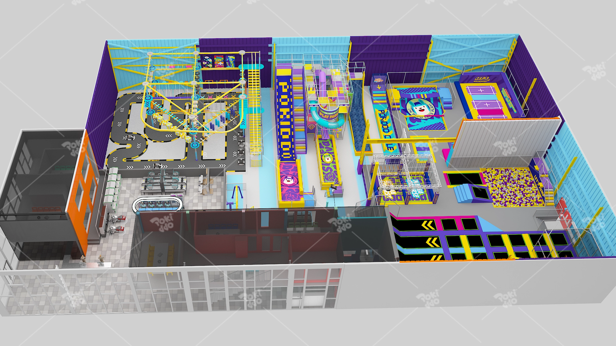 Chile Concepci&oacute;n 2,200㎡ FSEC: An Industry Veteran Opens Three CL Pokiddo Indoor Playgrounds in A Row!?