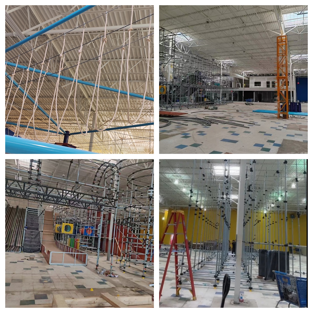 Indoor Playground Installation Diagram