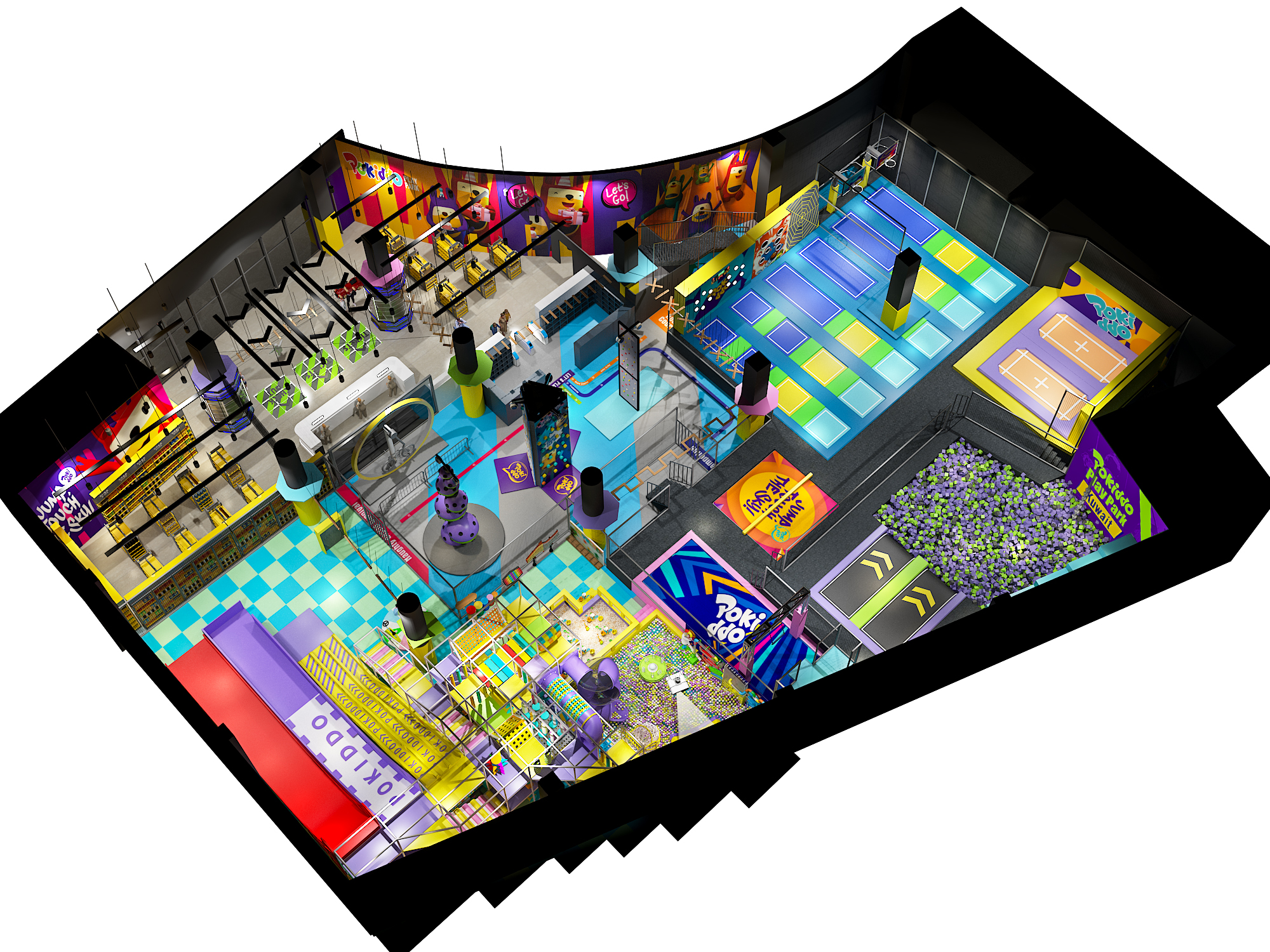 Embark on An Immersive Adventure! Pokiddo Kuwait Flagship Park: A 1,500㎡ Fantasy Space Redefining Family Entertainment