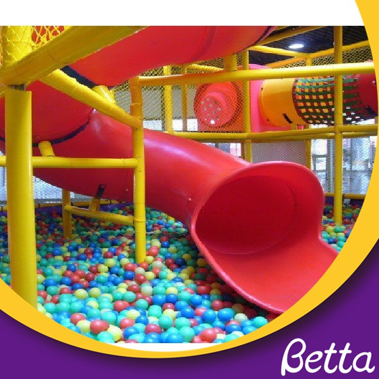 Bettaplay indoor playground equipment,playground tube spiral slides