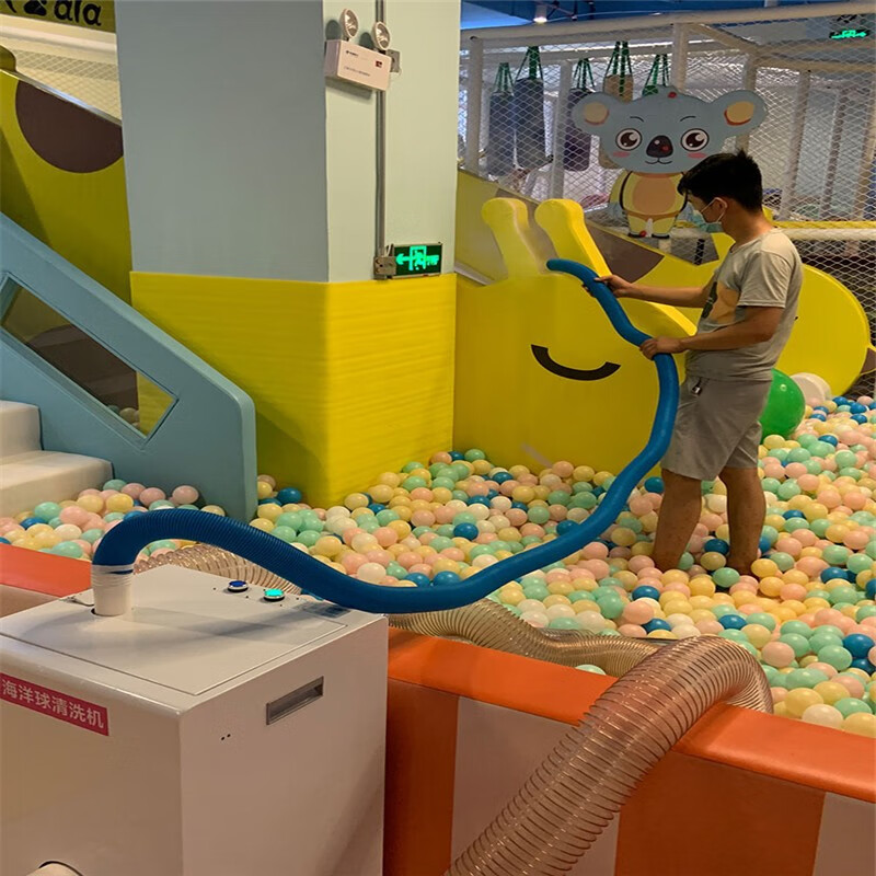 how to clean trampoline park