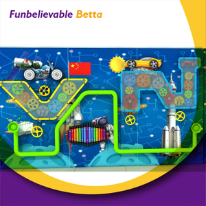 Bettaplay Spaceship Style Indoor Playground Interactive Wall Game