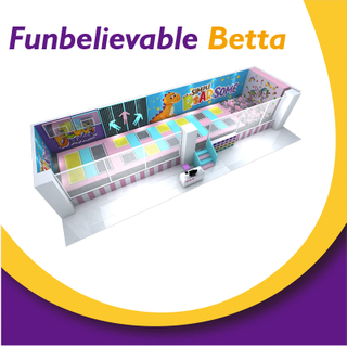Betta Play Custom-Size Soft Indoor Playground Trampoline Park Equipment Small Jumping Area for Kids Joyful Building Block Sets