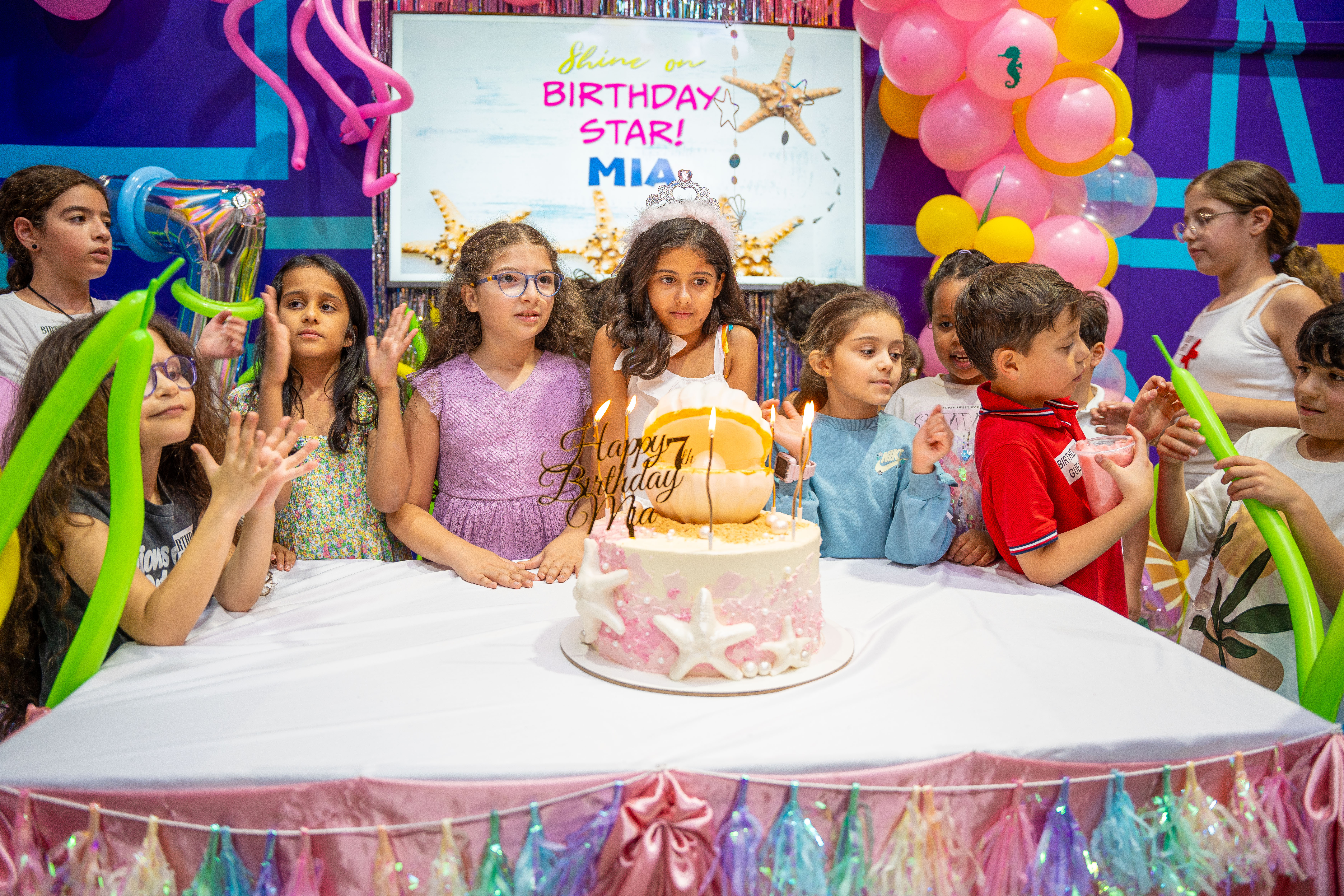 indoor playground party room