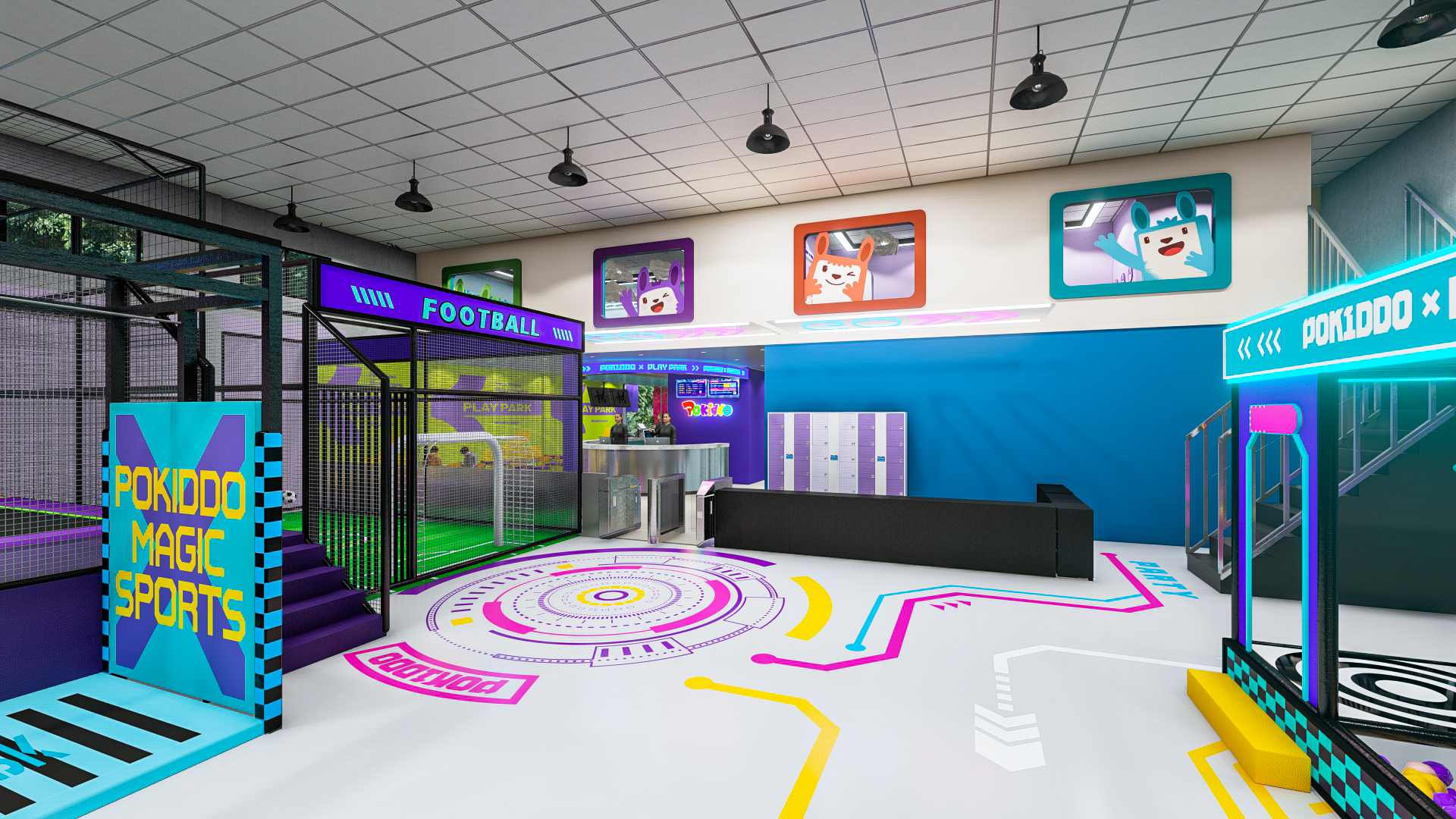 kid playground indoor