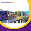 BetTaplay 800 Sqm Parque de atracciones cubierto para niños llenos de cuentos de hadas clásicos y colores brillantes para la diversión