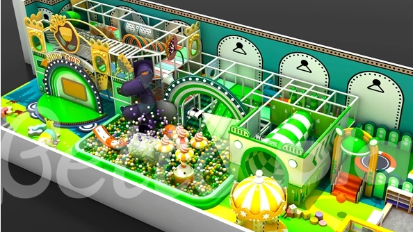 How to achieve efficient use of space in indoor children's parks