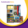 Bettaplay 895㎡ Indoor Sports Kids Trampoline Playground with Soft Indoor Playground Slide And Foam Pit