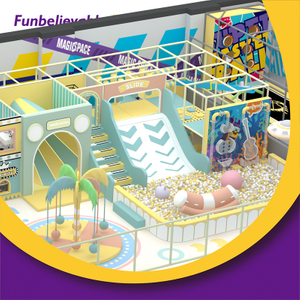 Bettaplay 230 SQM Bright Cozy Healing Color Theme Kid-friendly Indoor Mega Ball Pit with Trendy Interactive Play Equipment Non-stop Fun 