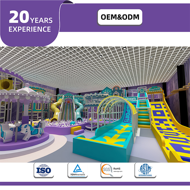 Bettaplay 1900SQM Commercial Kids Indoor Play Center Plastic Soft Playground Equipment for Shopping Mall
